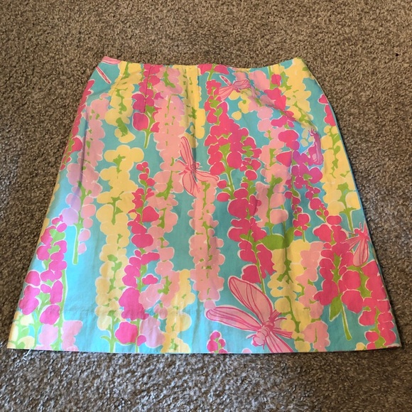 Lilly Pulitzer Dresses & Skirts - Vintage Lilly Pulitzer White Label Skirt